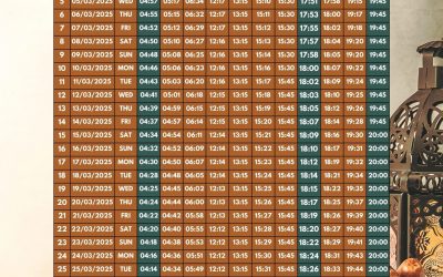 MWLL Ramadan 2025 Calendar